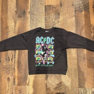AC DC crewneck sweatshirt